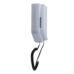 TELEFONO TDMI-300*TERMINAL ANALOGICO*BLANCO *TECLA DE PORTERIA*TECLA PARA CHAPA*CONEXION RJ11*FIJACION PARED*VOLUMEN AJUSTABLE