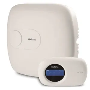 Central de alarma AMT 4010 SMART Español, 4 particiones, 4 zonas en placa con doblaje a 8 zonas, hasta 64 zonas con expanzores, incluye teclado lcd.