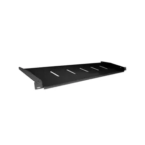 BANDEJA VOLADIZA 1U* 15CM. DE FONDO* RANURADA UNIVERSAL 19" *CONFORME A ANSI/EIA RS-310-D*IEC60297-2*DIN41494*PART1*DIN41494*PART7 *COLOR NEGRO