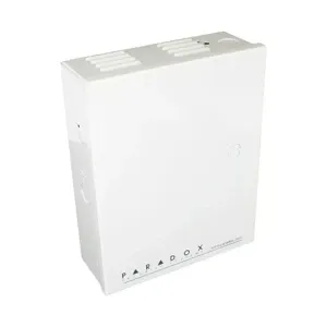 CAJA METALICA PARA PANELES PARADOX*DIMENSIONES 20x25.5x 7.6CM*PUERTA DESMONTABLE* PERFORACIONES LISTAS PARA MONTAJE DE MULTIPLES MODULOS&PANELES.