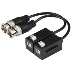 BALUN PASIVO DE VIDEO 4K *TRANSMISOR DE VIDEO HDCVI,AHD, ANALOGO, TVI *TX HDCVI 720P: MAX 400M *1080P MAX 250M *4M/6M/4K MAX 200M *REDUCCION DE RUIDO