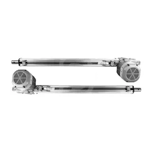 MOTOR PIVOTANTE PIVO DUO DOBLE MOTOR: 1/3HP 220V 50HZ BRAZO DE 0,75MT, 1 CENTRAL *2 CONTROLES REMOTOS 433 MHZ.