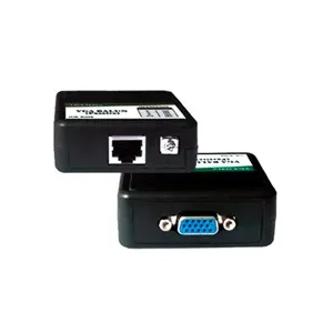 BALUN PASIVO VGA *TRANSMITE VGA 640 X 480 A 140M *SVGA 800 X 600 A 120M *XGA 1024 X 768 A 105 M * WXGA 1280 X 768 A 75M *SXGA 1280X1024 A 75M *INCLUYE 1TX Y 1RX