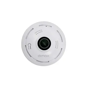 CÁMARA PANORÁMICA 3MP FHD, PARA INTERIOR, ÁNGULO DE 360 GRADOS, ALMACENAMIENTO DE 128 GB, VISIÓN NOCTURNA, AUDIO BIDRECCIONAL, MEDIDA DE DIÁMETRO: 7CM.