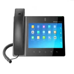 TELEFONO IP ANDROID *16 LINEAS SIP *PUERTO GIGAS* PANTALLA LCD (120X800)* WIFI *BLUETOOTH *SOPORTA POE AT/AF *CAMARA 2 MP*SALIDA MINI-HDMI * ANDROID 7.0*