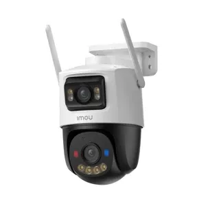 CAMARA CRUISER DUAL 2 IP WIFI 3+5MP *TIPO PT *LENTE FIJO 3MP, LENTE PT 5MP *LUCES DISUASIVAS ROJO/AZUL *SIRENA INTEGRADA *FULL COLOR *AUDIO BIDIRECCIONAL