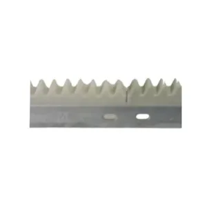 BARRA DE CREMALLERA MAX 1,50MT. *BASE METALICA CON PIEZAS DE NYLON *GOMO COLOR PLOMO