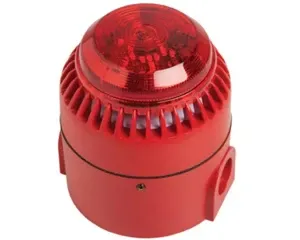 SIRENA DIRECCIONABLE* SE INSTALA COMO UN ELEMENTO MAS DEL BUCLE*SU INTENSIDAD SONORA ES DE 95/105 dB*INCLUYE LUZ LED.