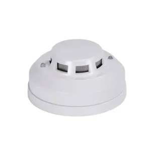 DETECTOR DE HUMO FOTOELECTRICO, DC9V~35V, LED ENCENDIDO ROJO, LED DOBLE VISIÓN 360°*ESTÁNDAR EN54-7/UL268*IDEAL PARA PANELES DE ALARMA COM/NO* SI INCLUYE BASE.