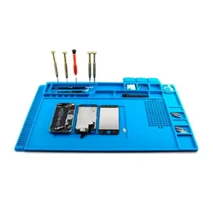 ALFOMBRILLA DE SILICONA PARA TRABAJOS DE REPARACIÓN, MEDIDA: 450*300MM, , SOPORTA ALTAS TEMPERATURAS, ORGANIZA Y ALMACENA PIEZAS DE REPUESTO